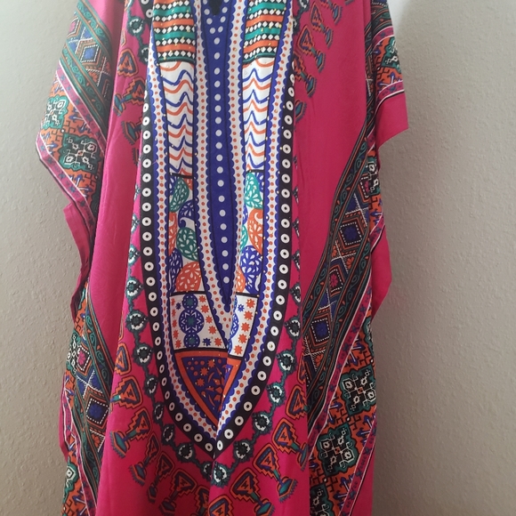 New Fuschia Kaftan Abaya Cover-u… - Picture 10 of 12